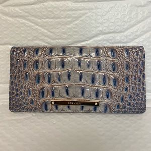 Brahmin Washed Indigo ADY Wallet